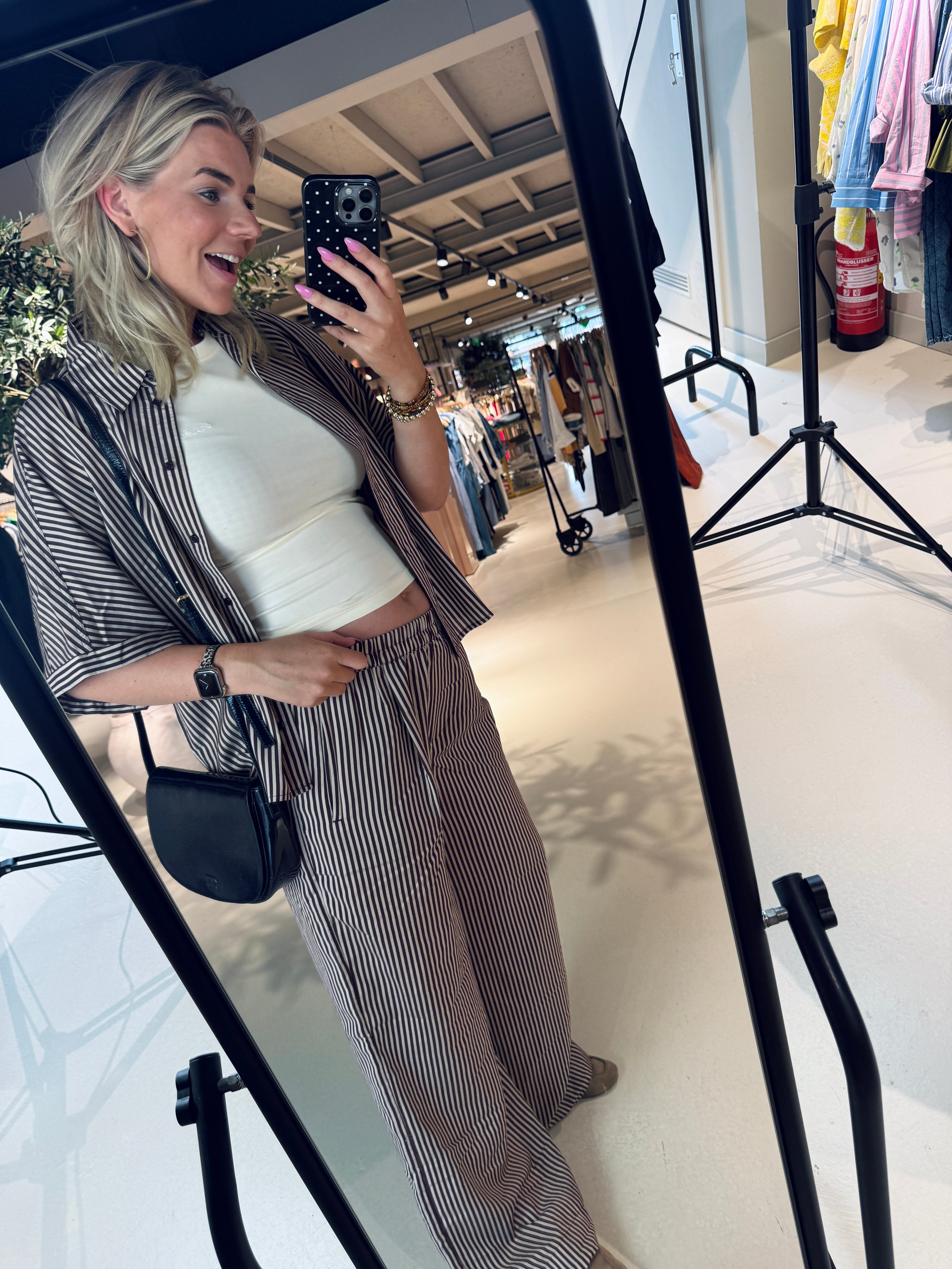 Celin stripe pants