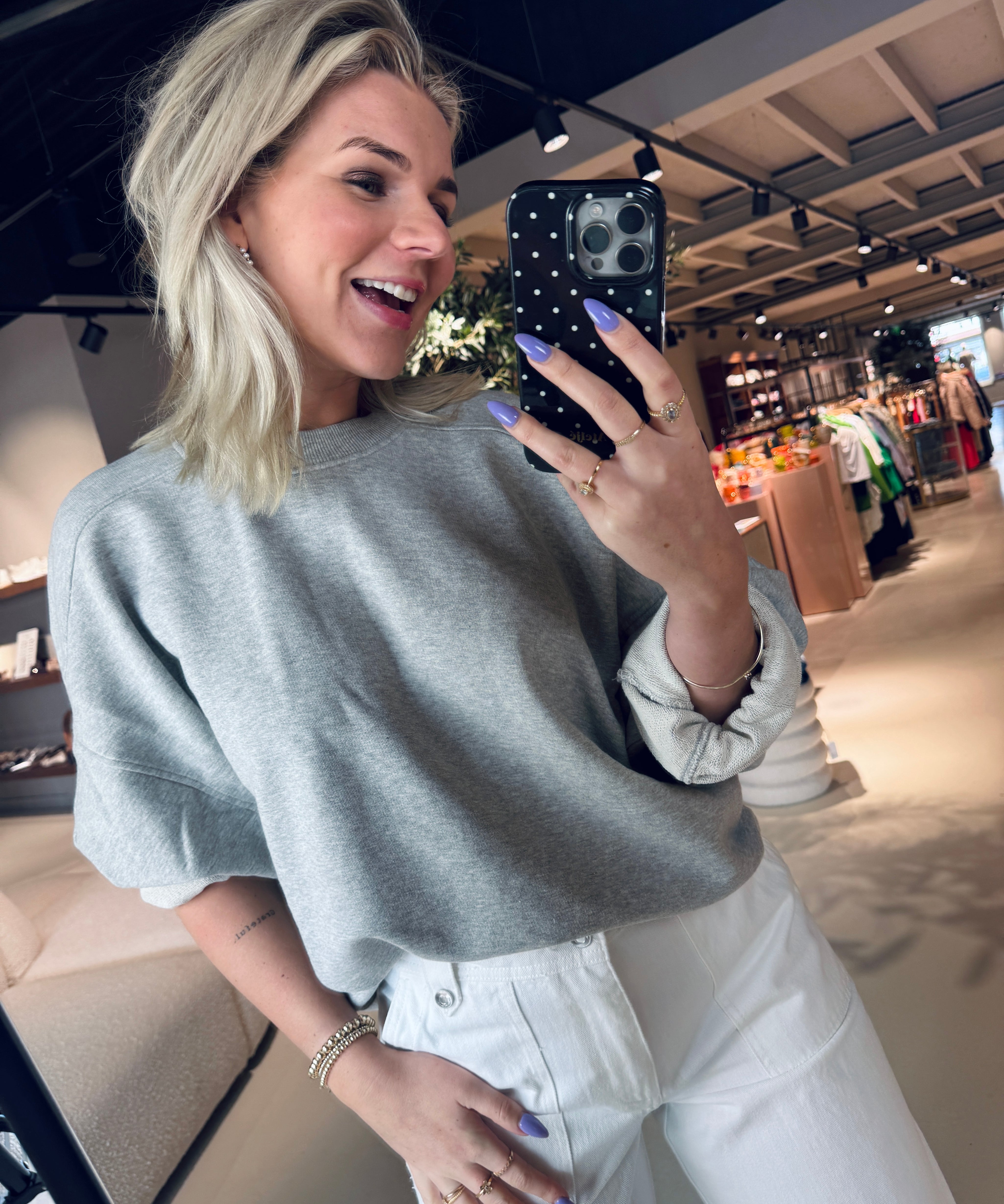 Gathered sweatshirt voor dames van het merk Closed