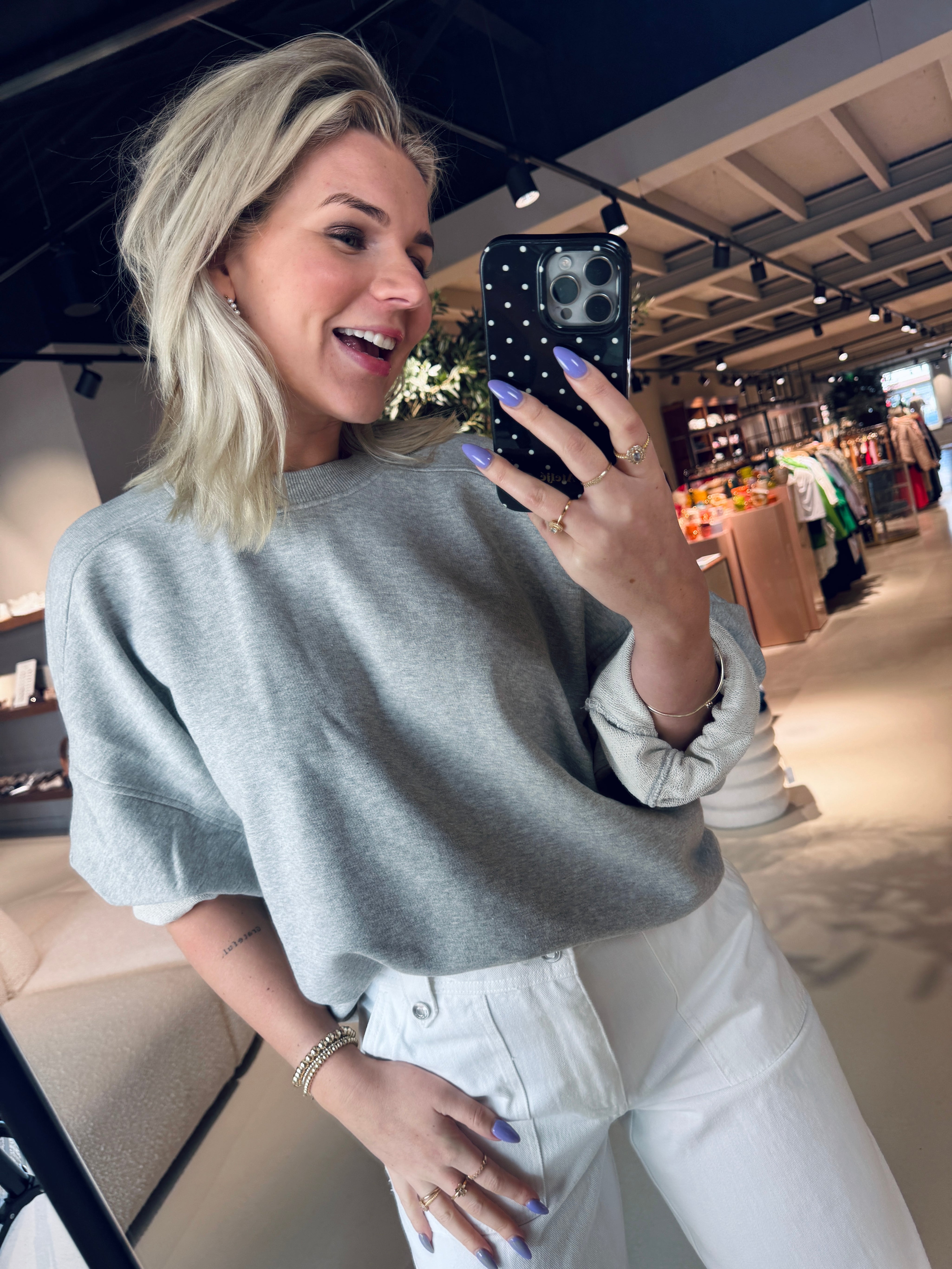 Gathered sweatshirt voor dames van het merk Closed