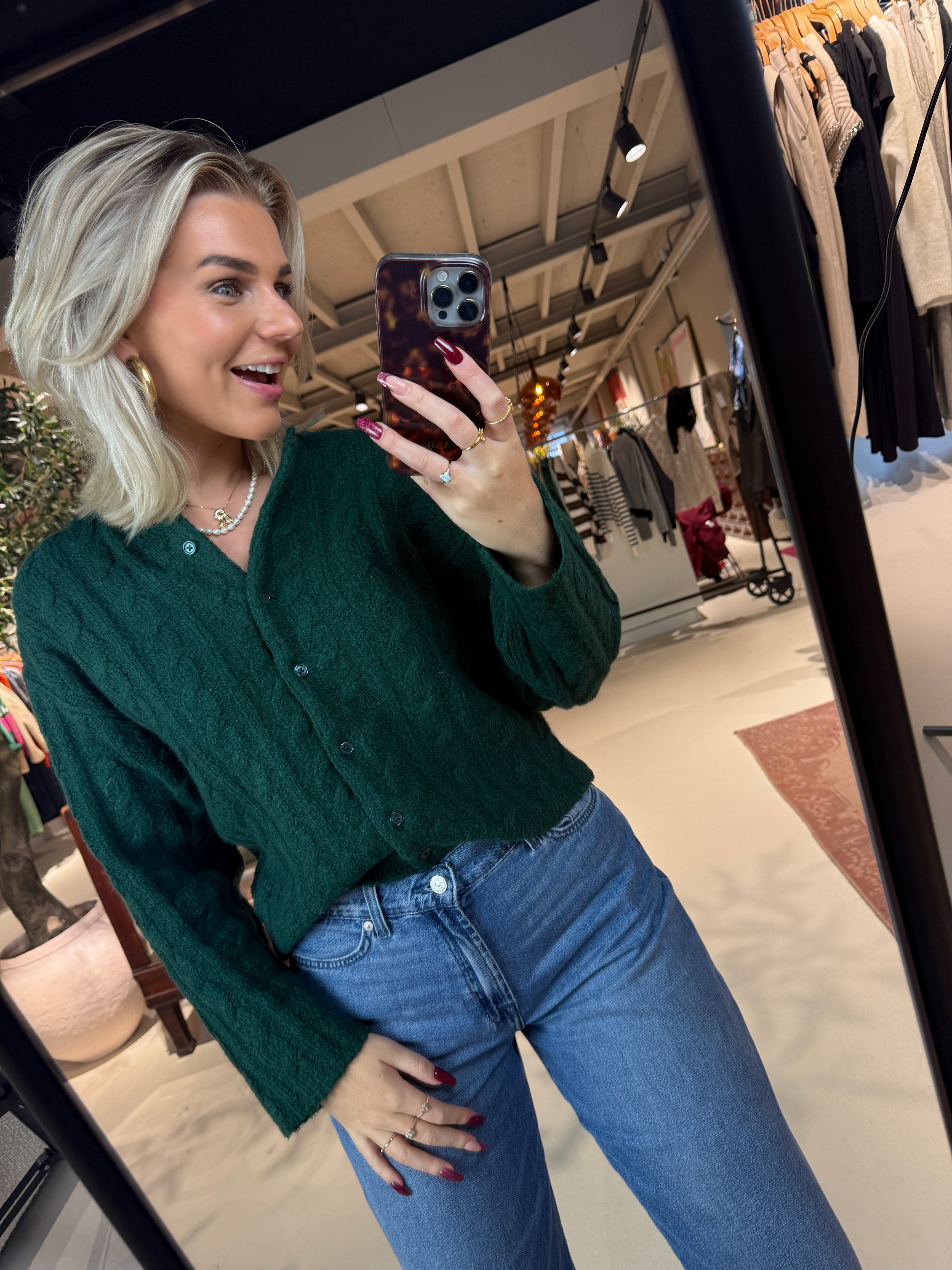 W25B353 Jumper - Forest