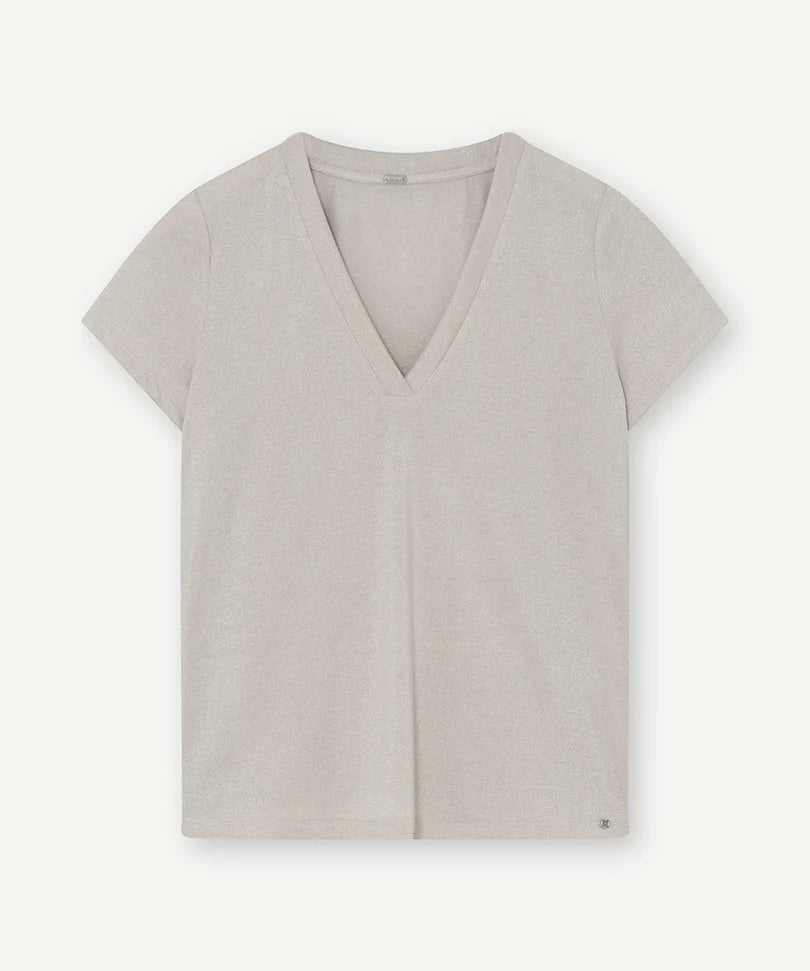 Ginnie V-neck T-shirt voor dames van Gustav 