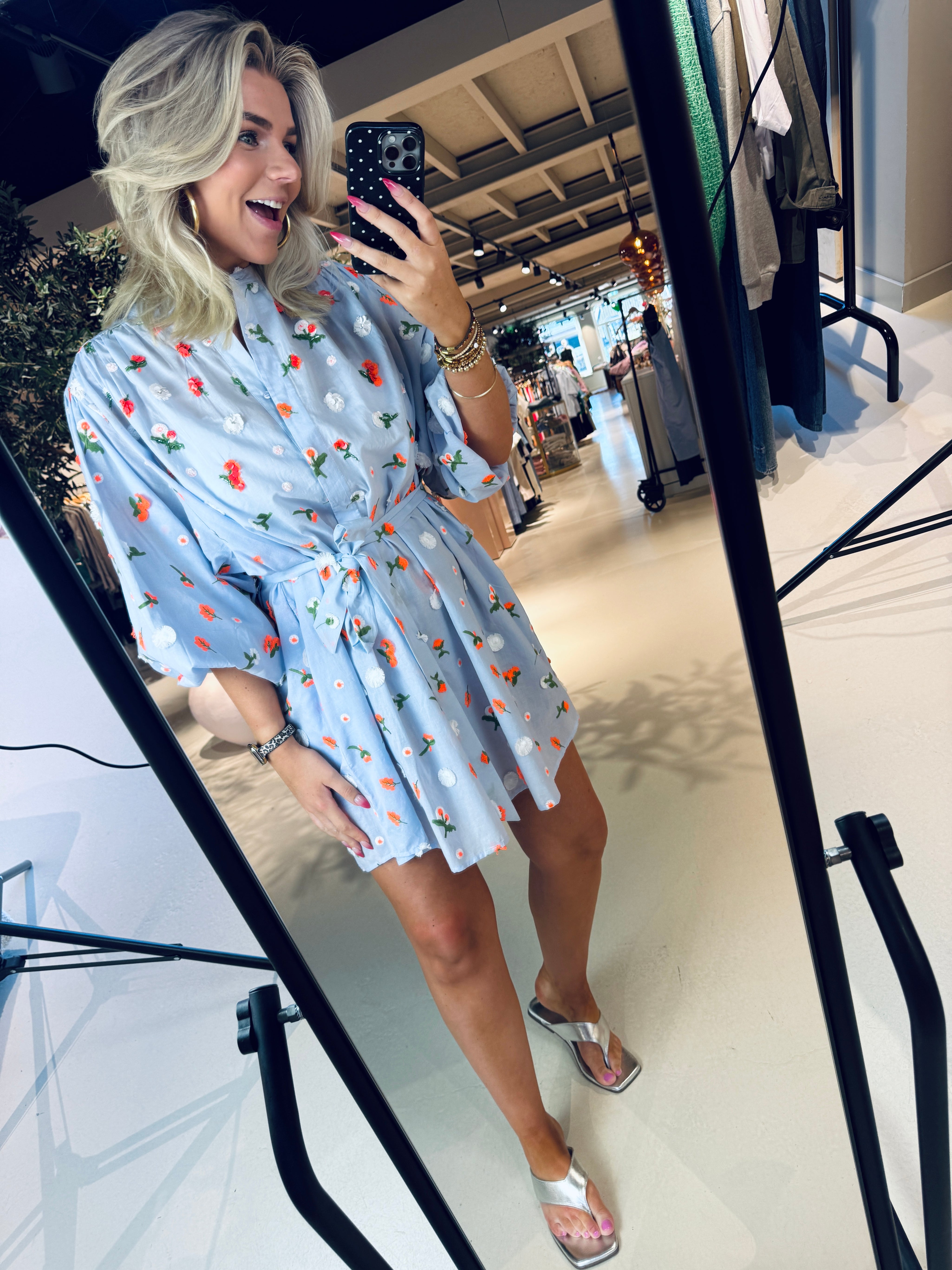 Jalen Embroidered Midi Dress