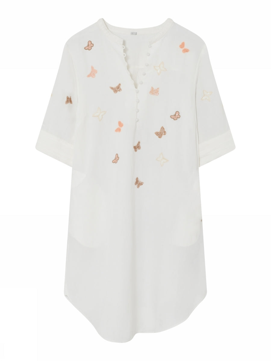 Madonna, shirt dress