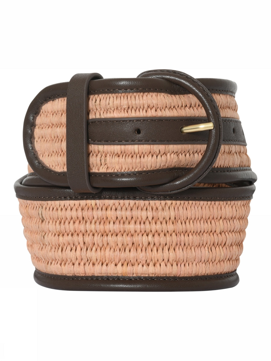Gili Raffia belt Gustav