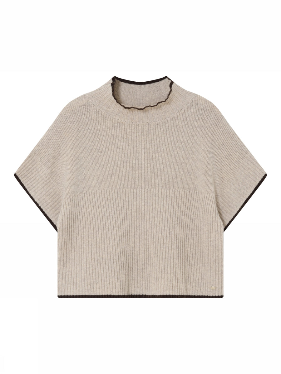 Stina Knit Cape van Gustav | RIXT
