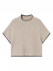 Stina Knit Cape van Gustav | RIXT