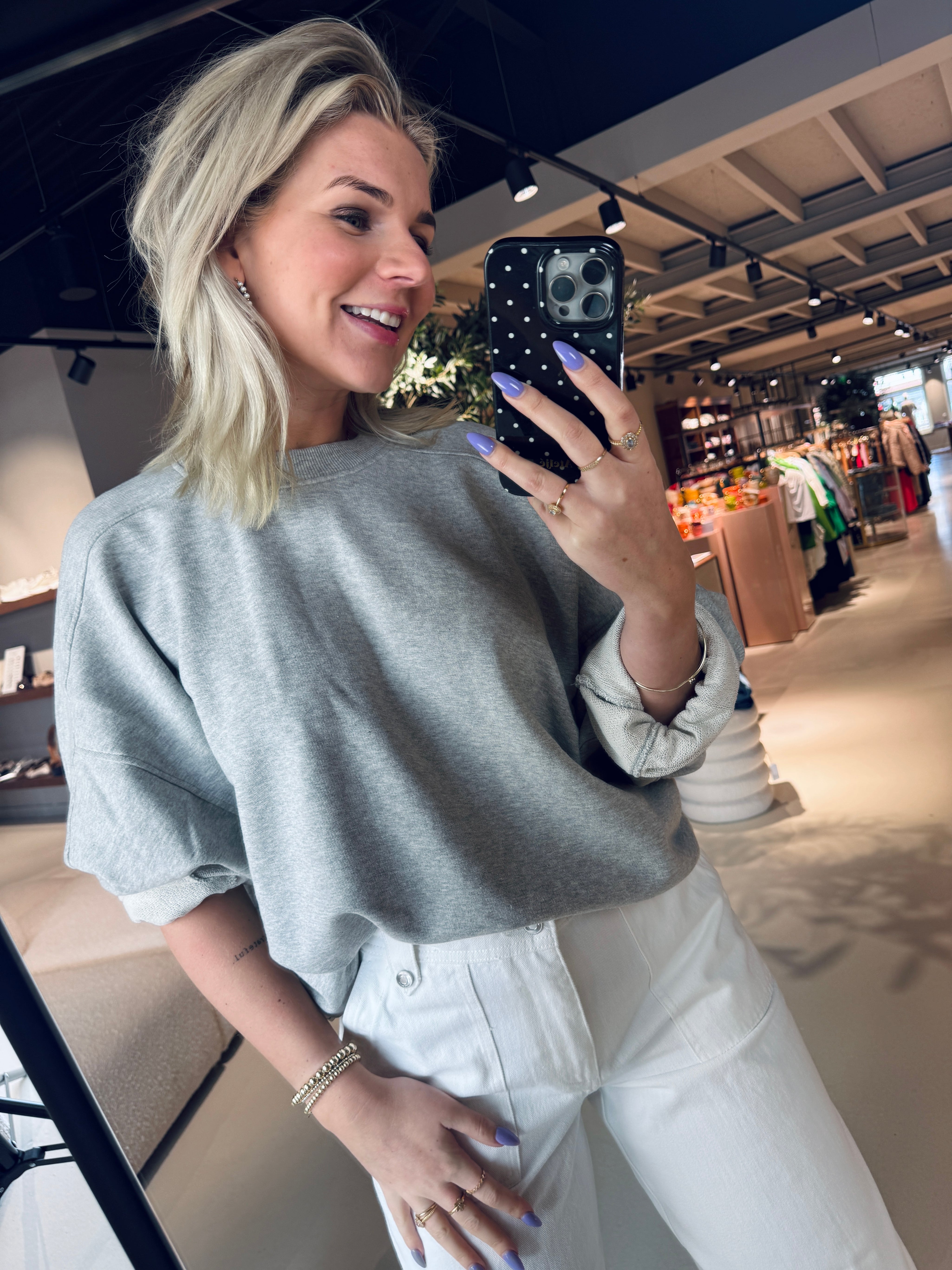 Gathered sweatshirt voor dames van het merk Closed