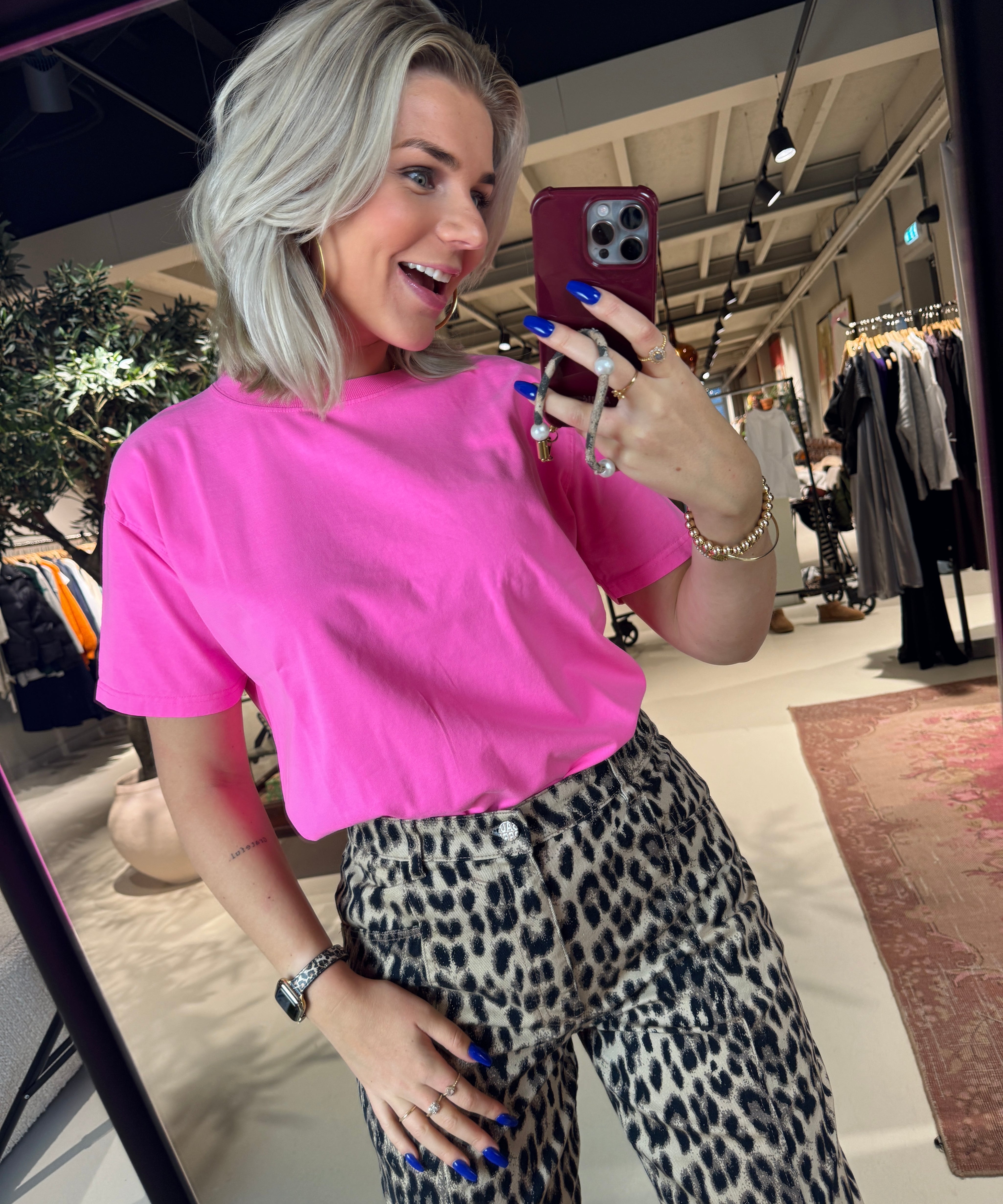 Fizvalley T-Shirt van american vintage voor dames