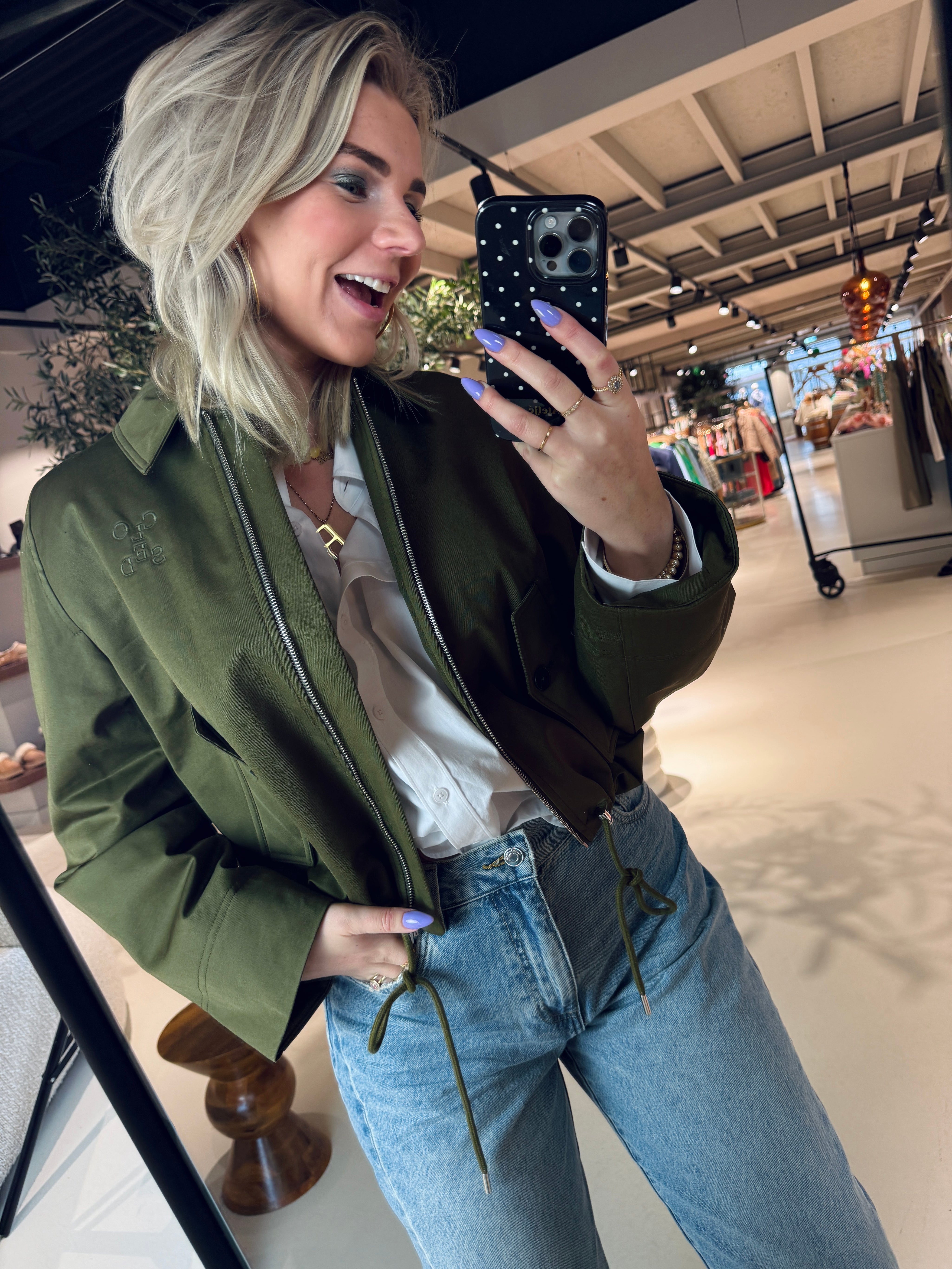 Sportive blouson met zakken van Closed