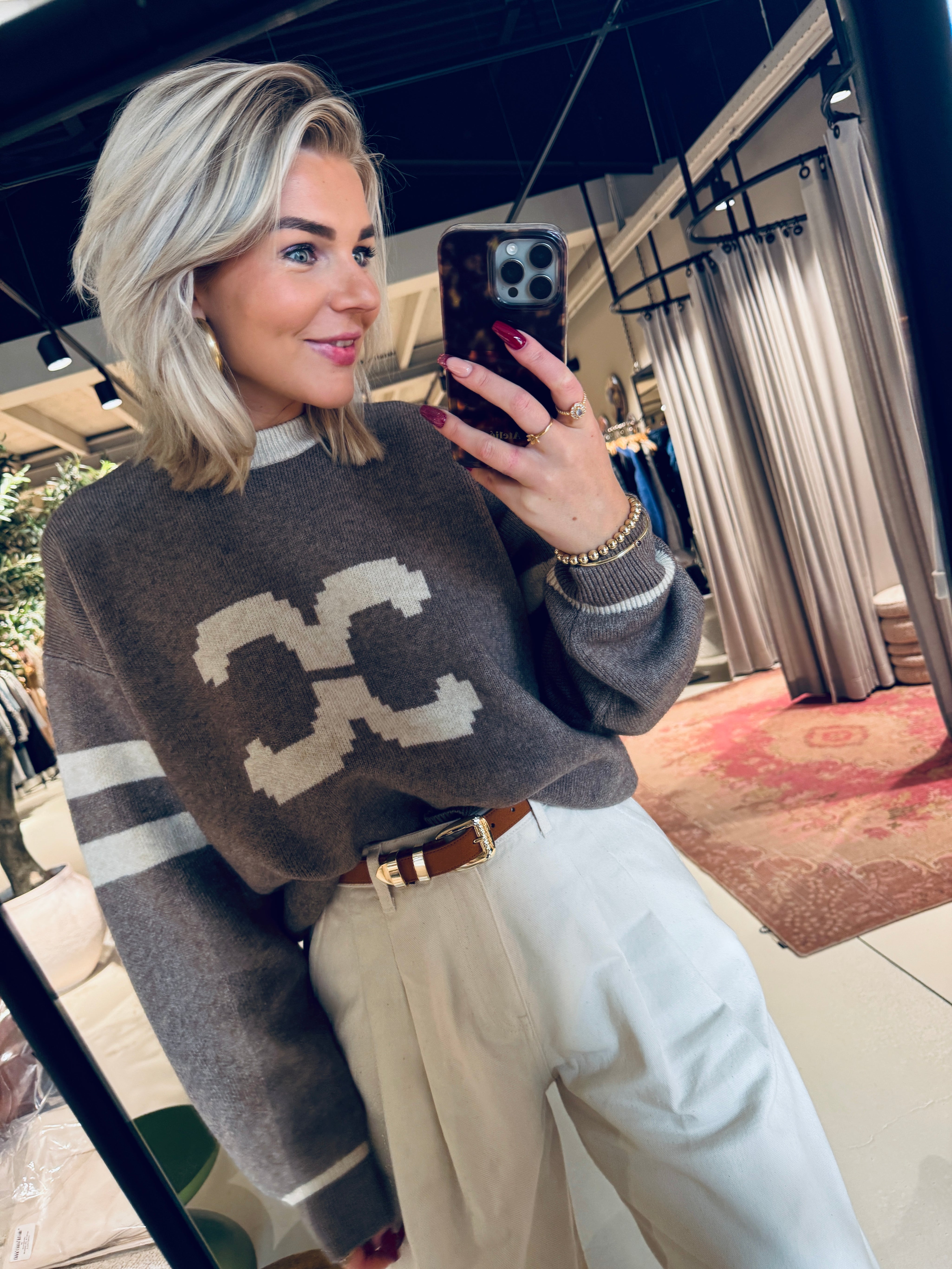 RowCC Coco Logo Knit