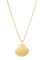 Ketting Met Gouden Schelp Hanger