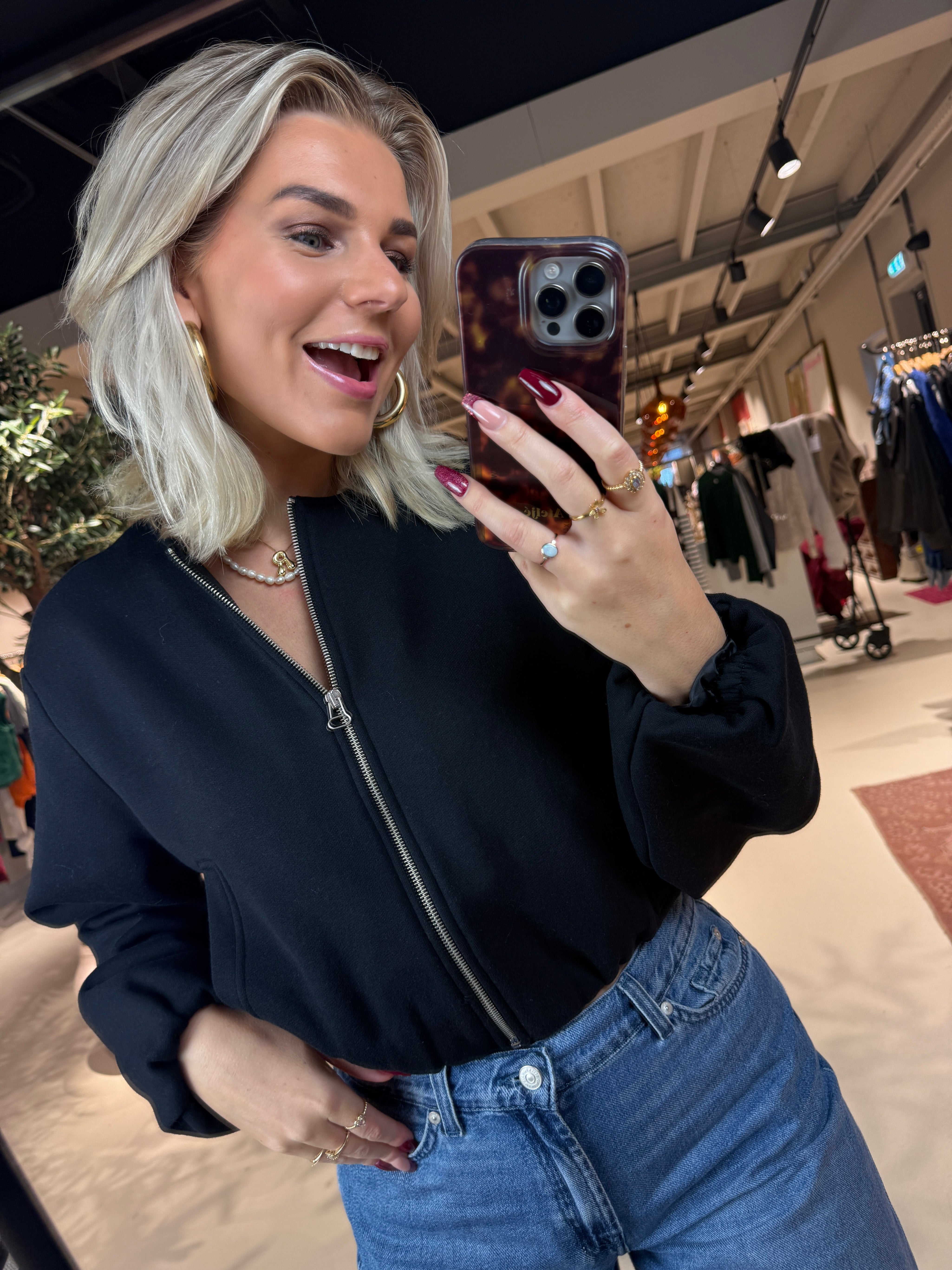 W25T1212LTD Cardigan print