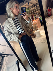 Duane cape cropped trenchcoat