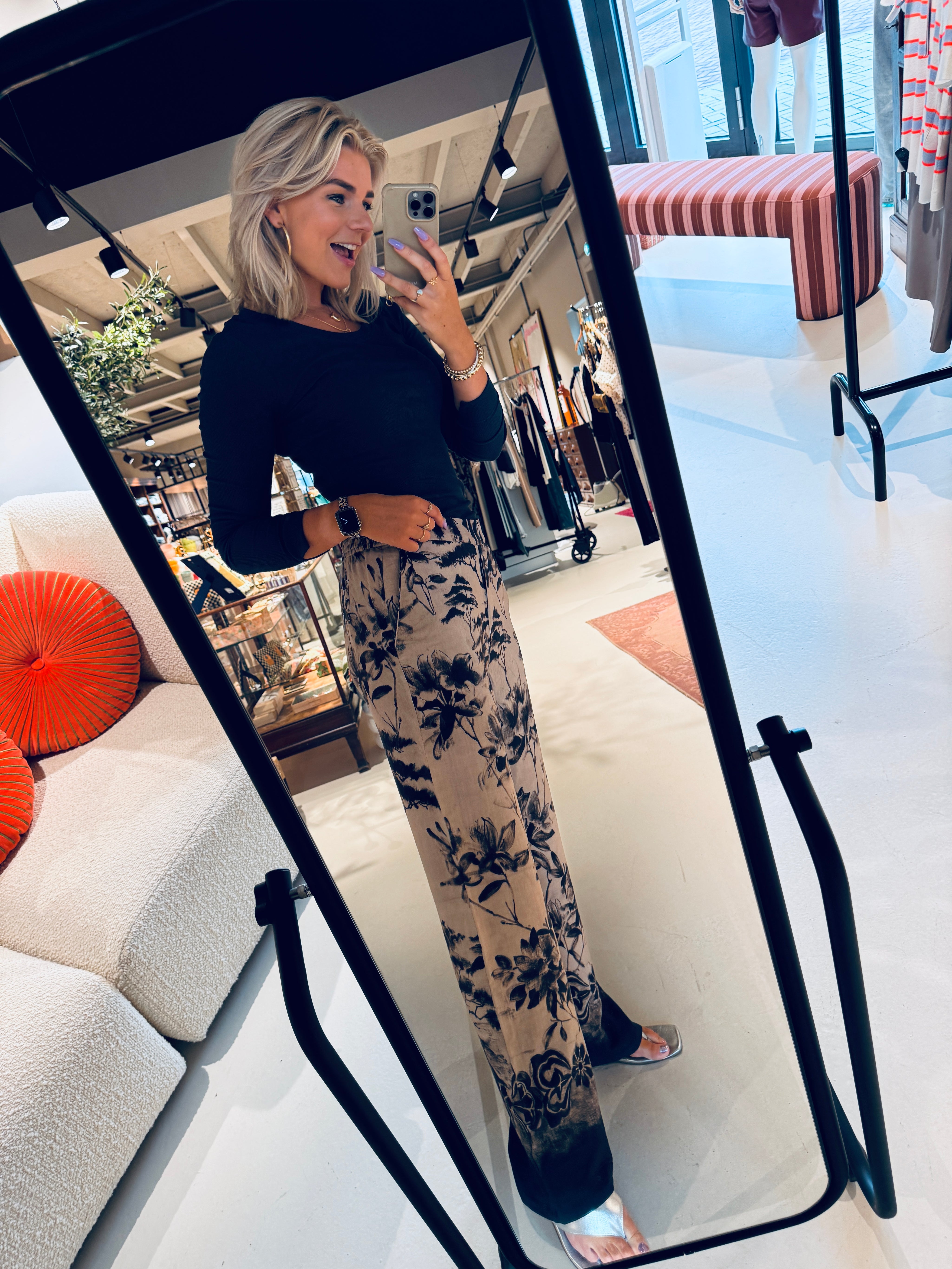 Phi, long wide leg pants