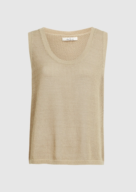 Mia Top in wit en beige voor dames van Circle of Trust