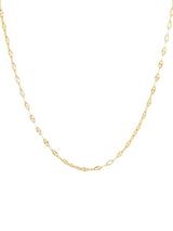 Kurze, zarte Choker-Kette mit Muster