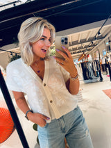 Leane, Strickjacke