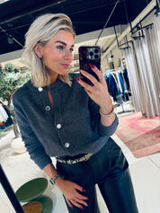 Haby braided cardigan