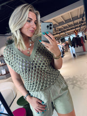 Callas embellished sweater