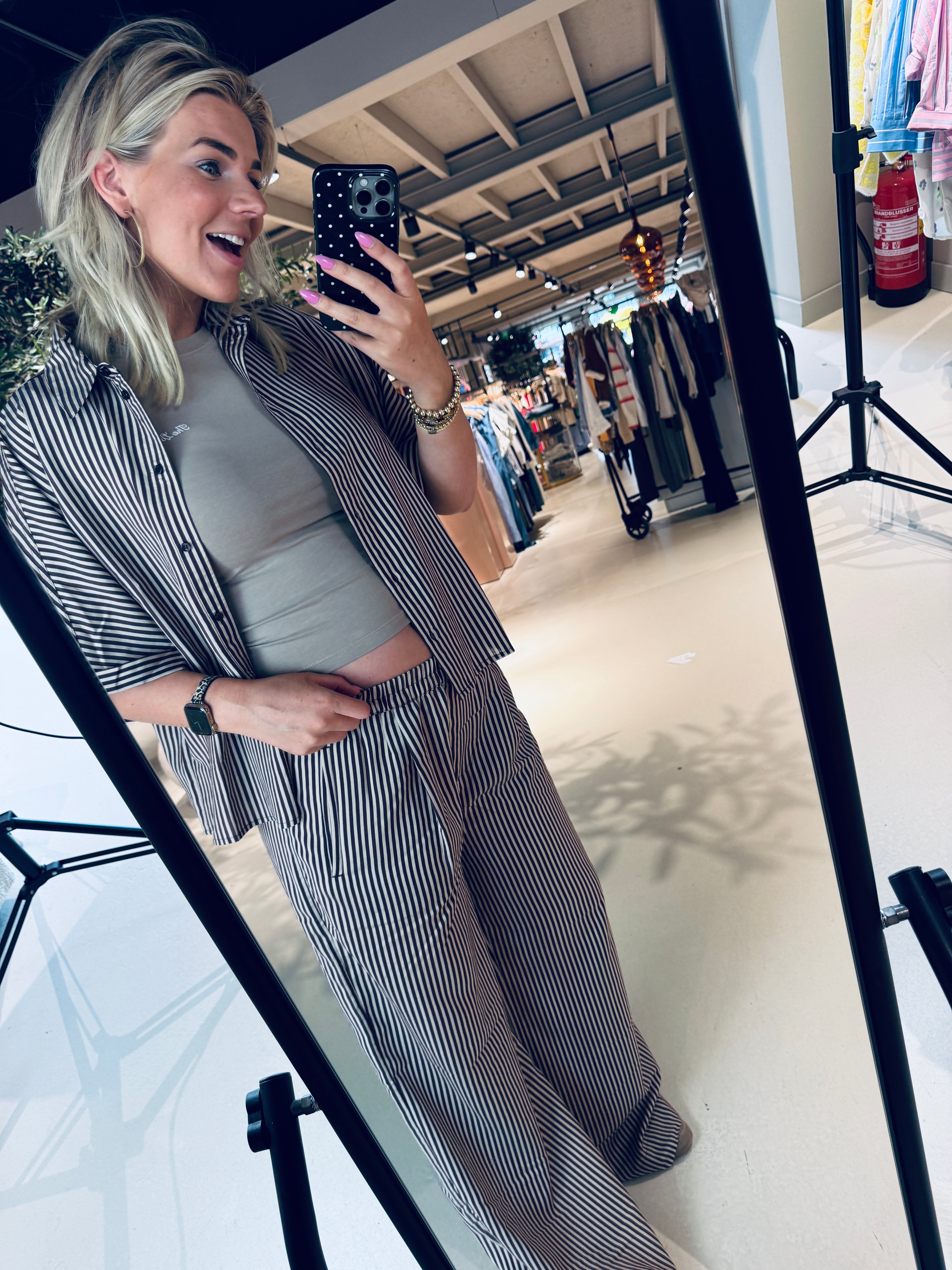 Celin stripe pants