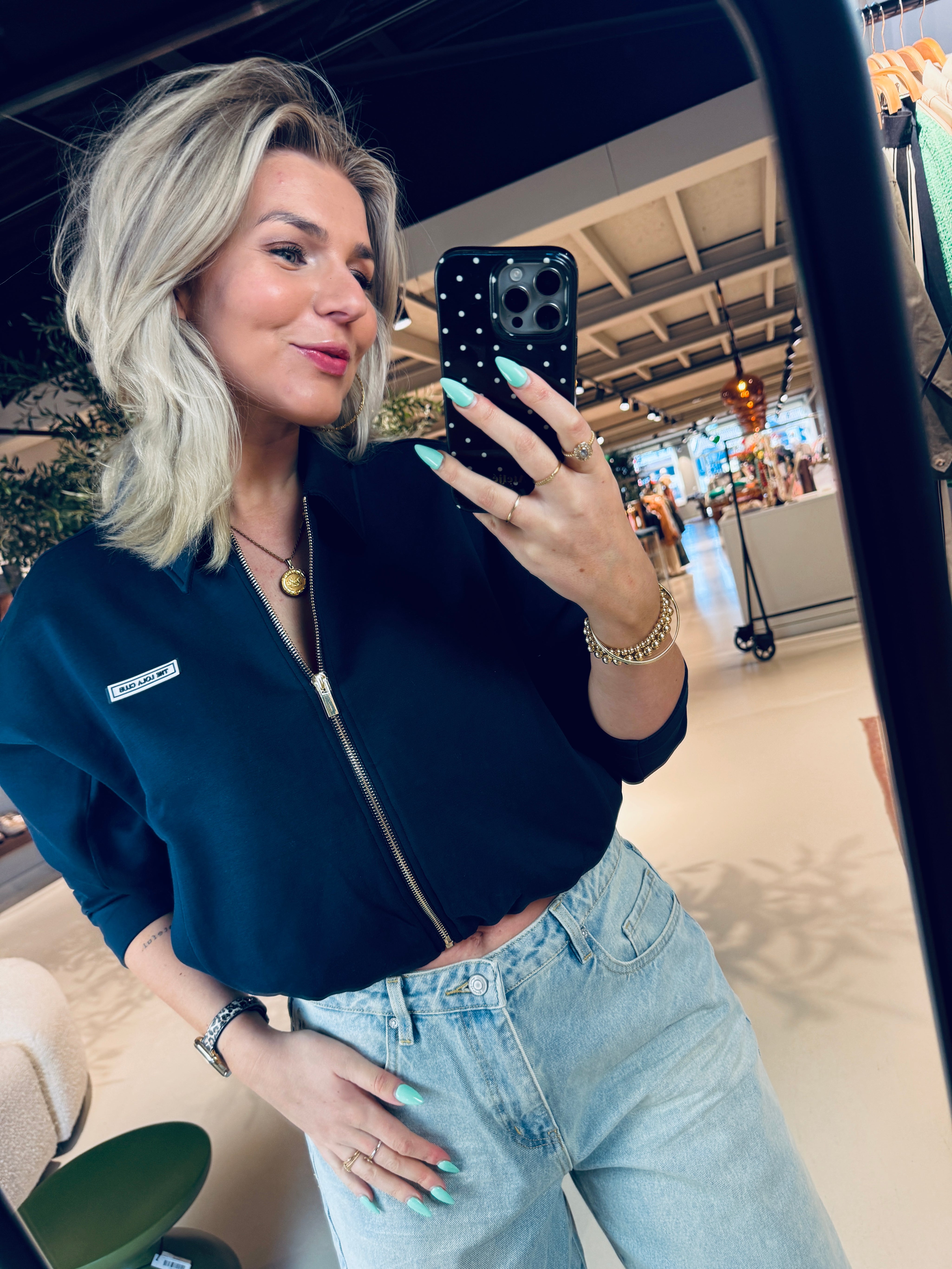Millie Zip Through Cardigan