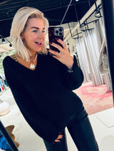 Lucia Pullover - Schwarz