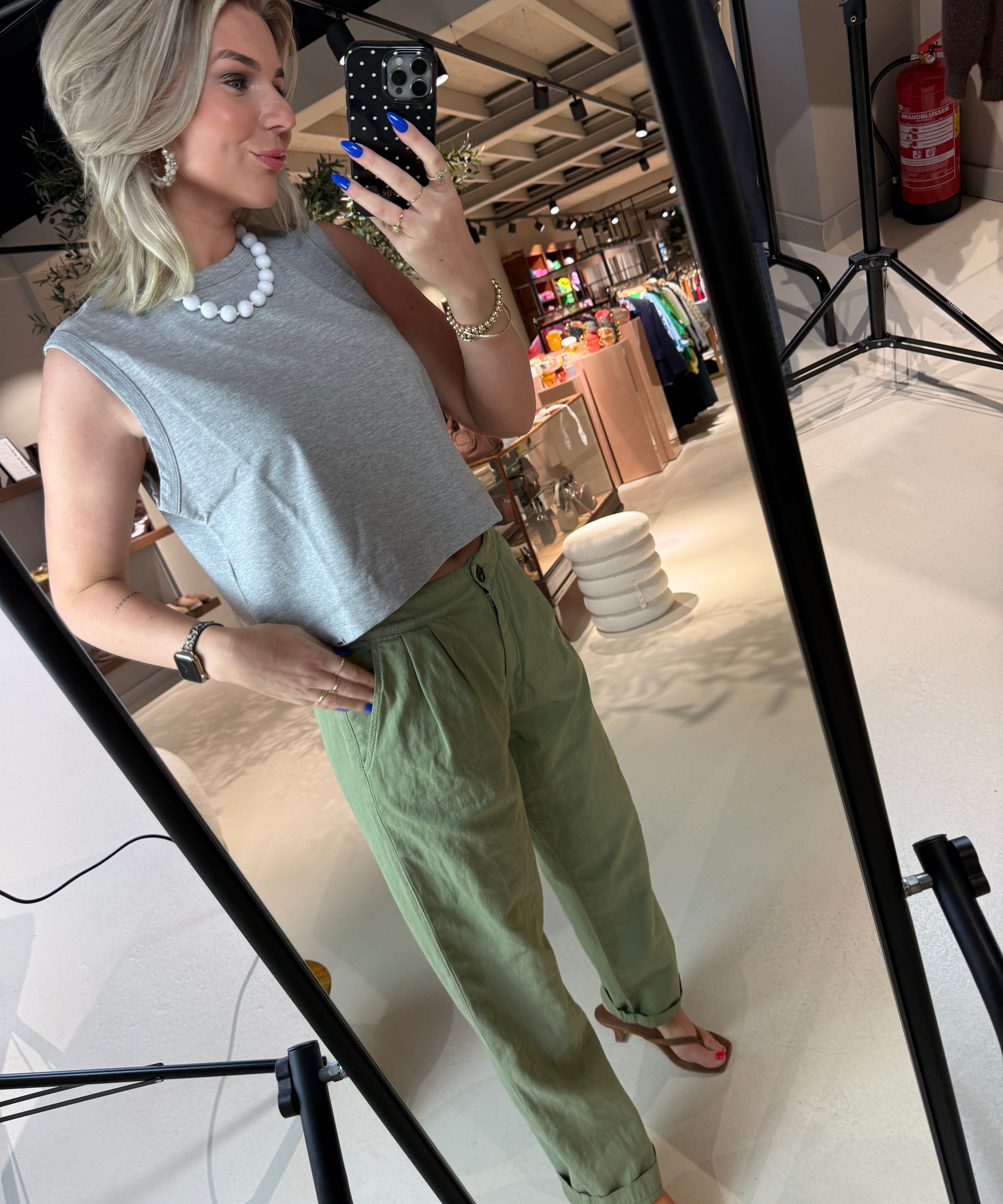 Pillow Pants Linnen dames broek Bellerose