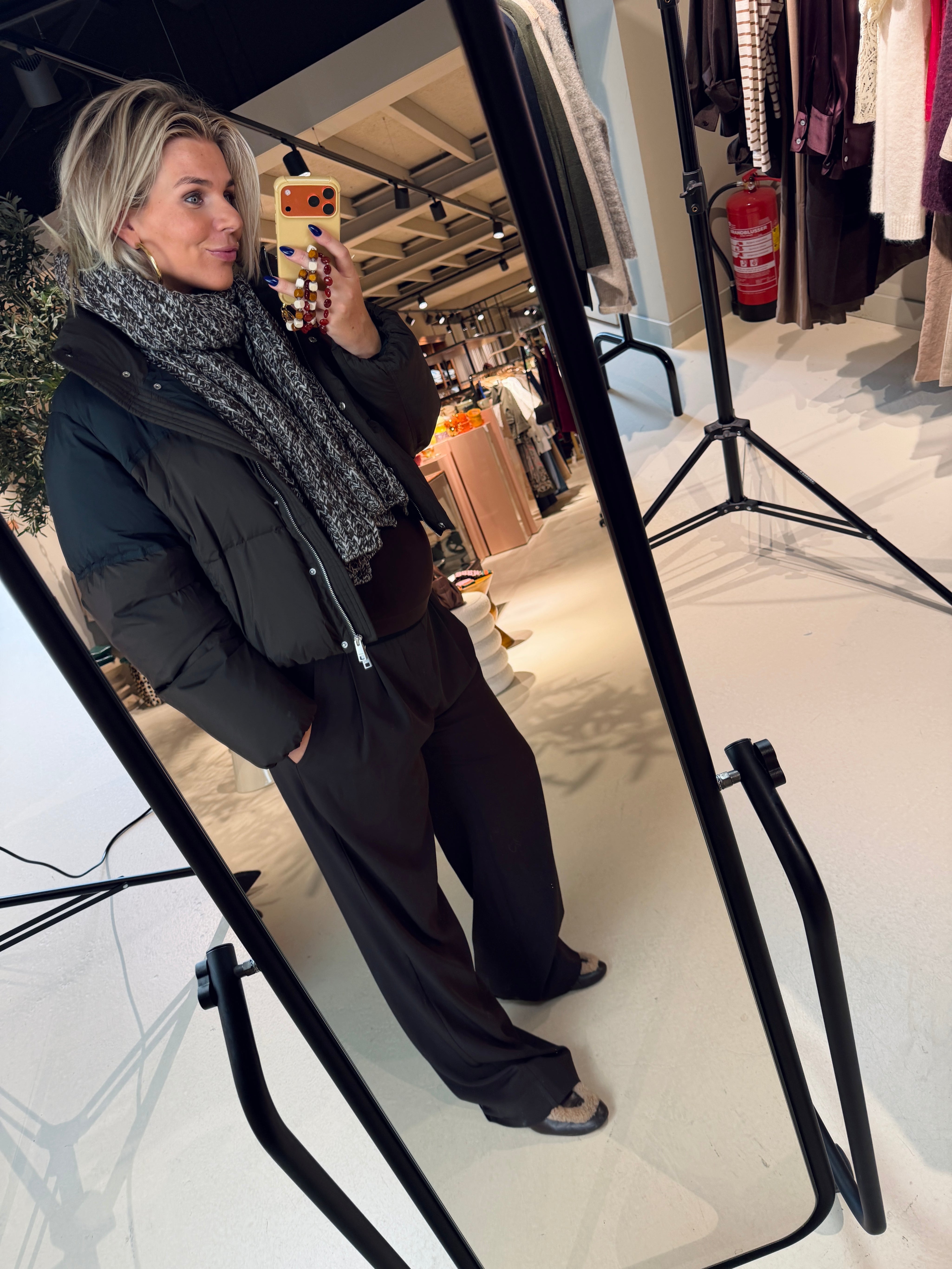 Safern Puffer Jacket van Samsoe&Samsoe | RIXT