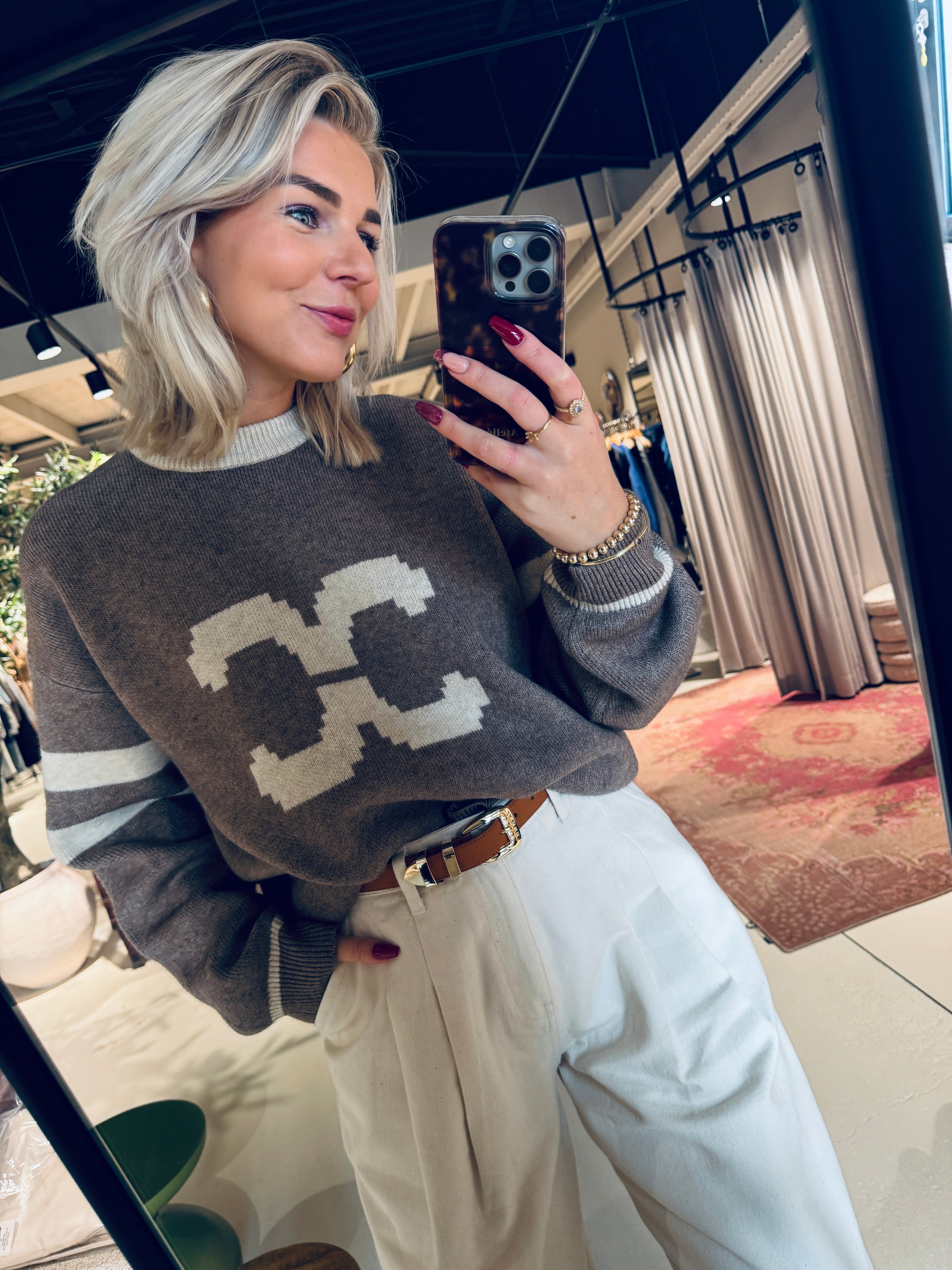 RowCC Coco Logo Knit