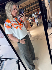 Jolies Embroidered Sweatshirt