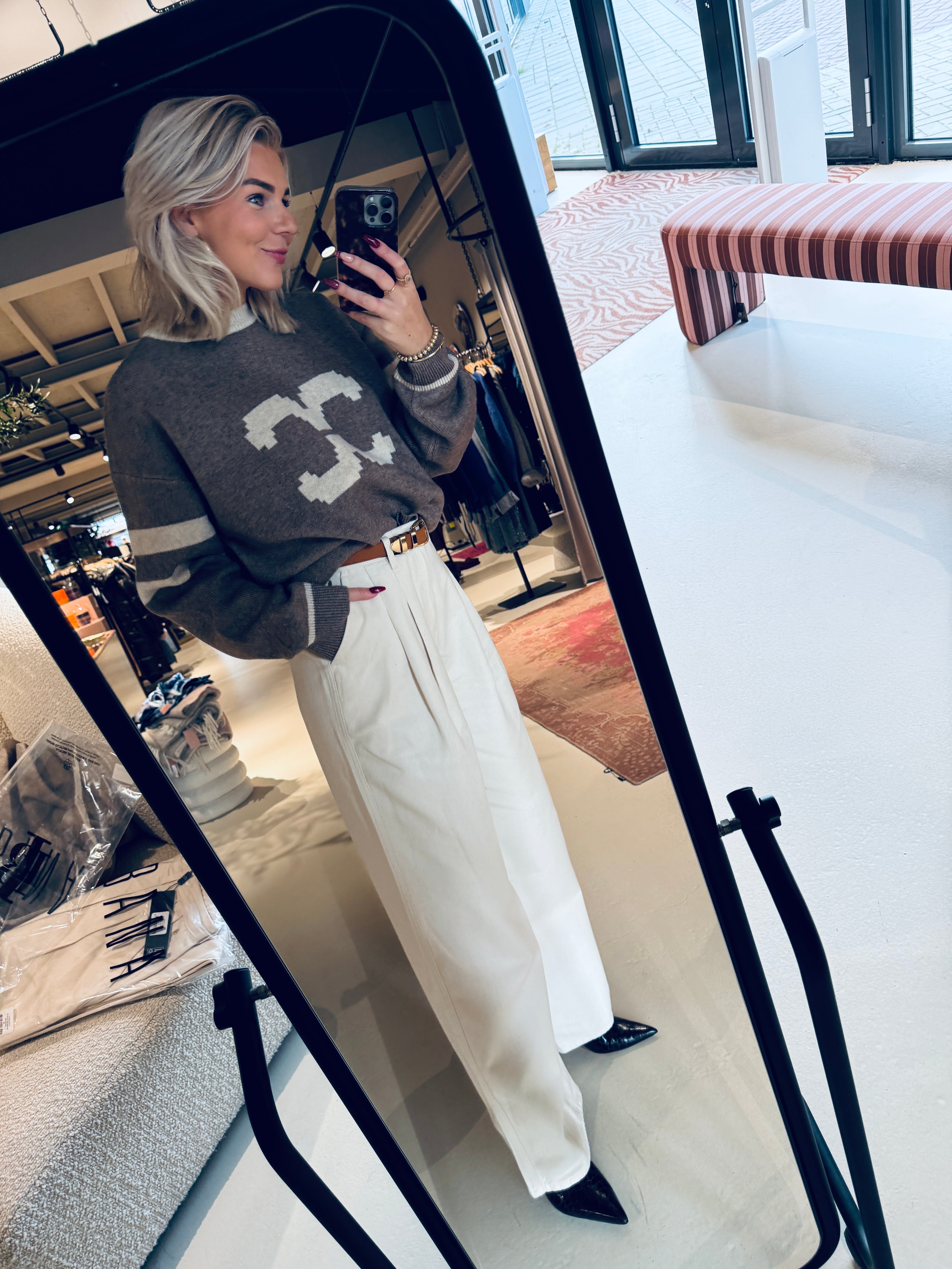 RowCC Coco Logo Knit