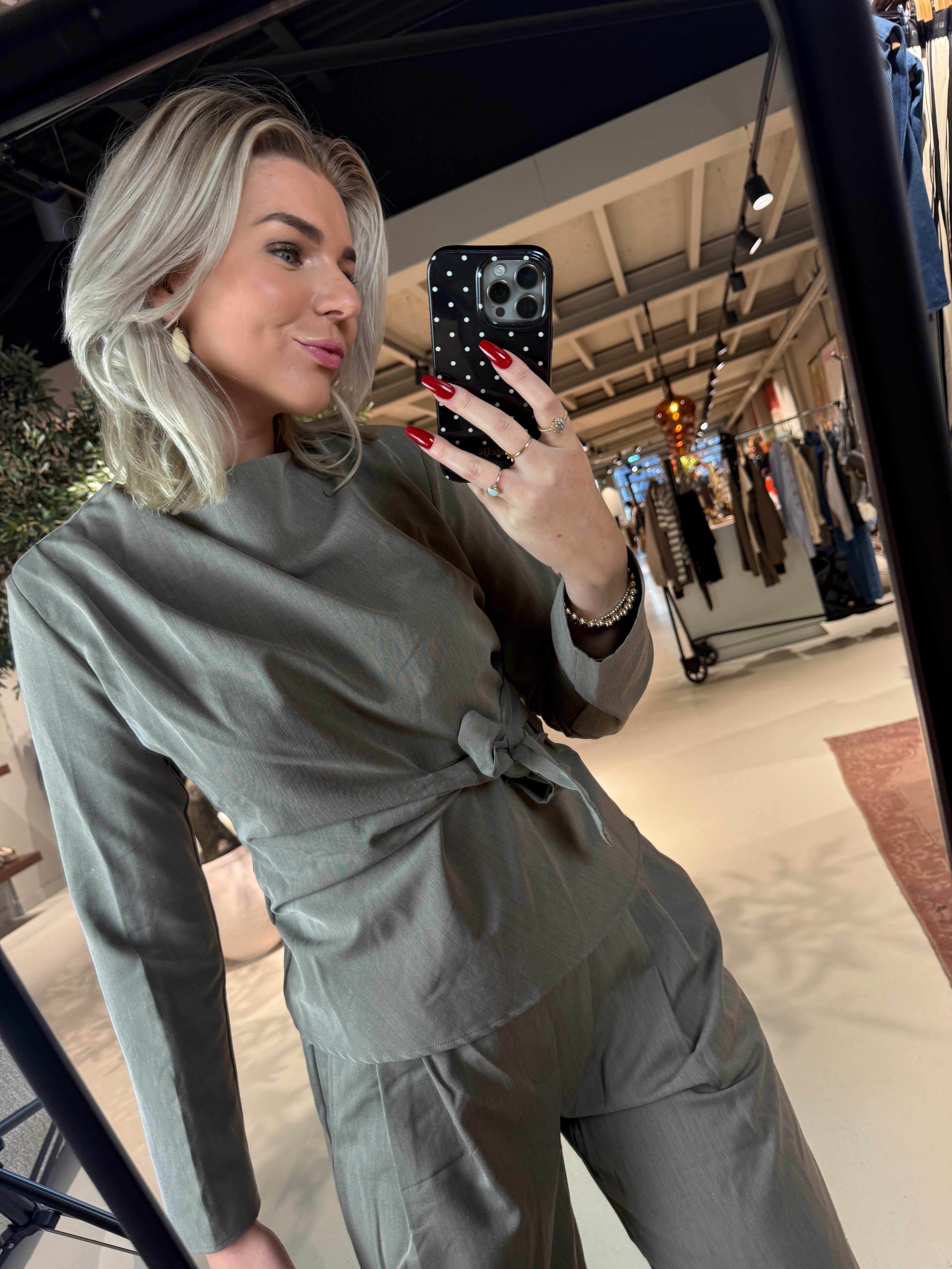 TengaCC Pleat Blouse