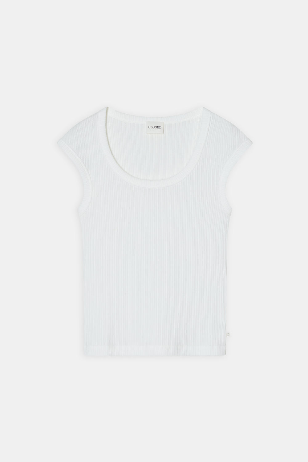 Fitted t-shirt met korte mouwen van Closed