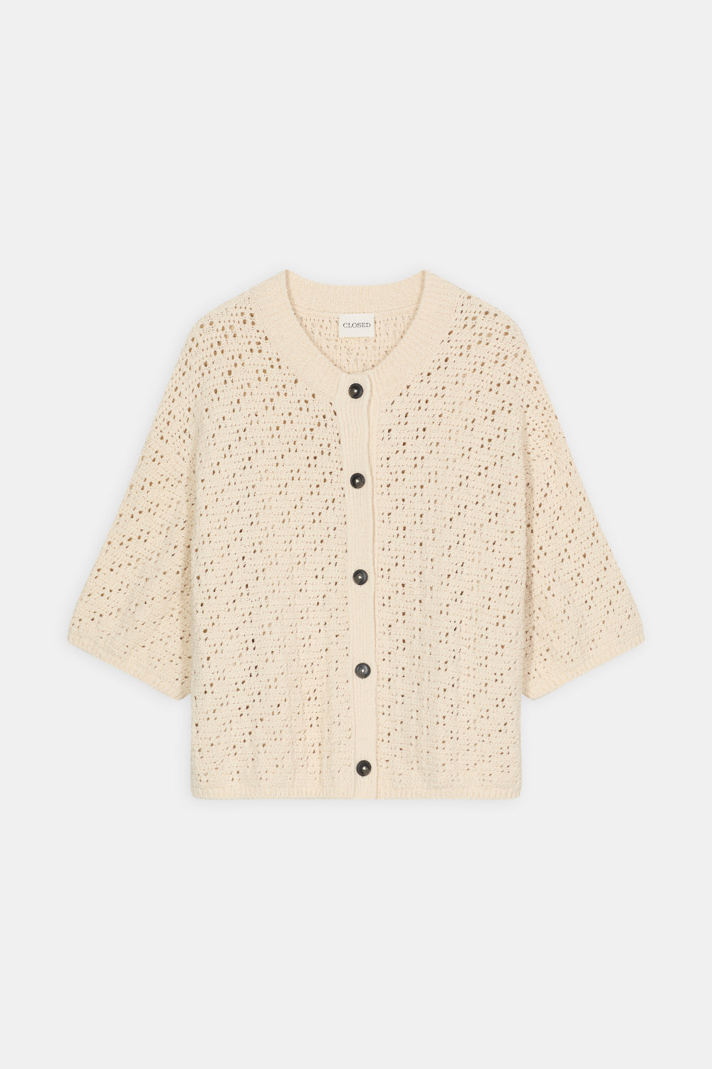 Crew neck Cardigan