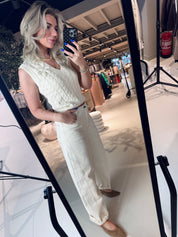 Carli Top met 2 bloemdetails van Baum Und Pferdgarten