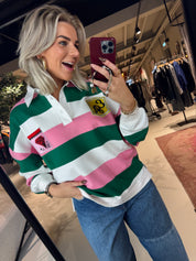 Joueur striped sweatshirt