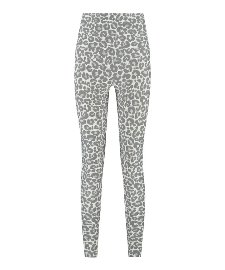 Classic Leggings High Waistband met panterprint van Deblon