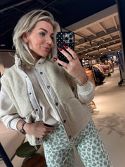 Steve sleeveless jacket