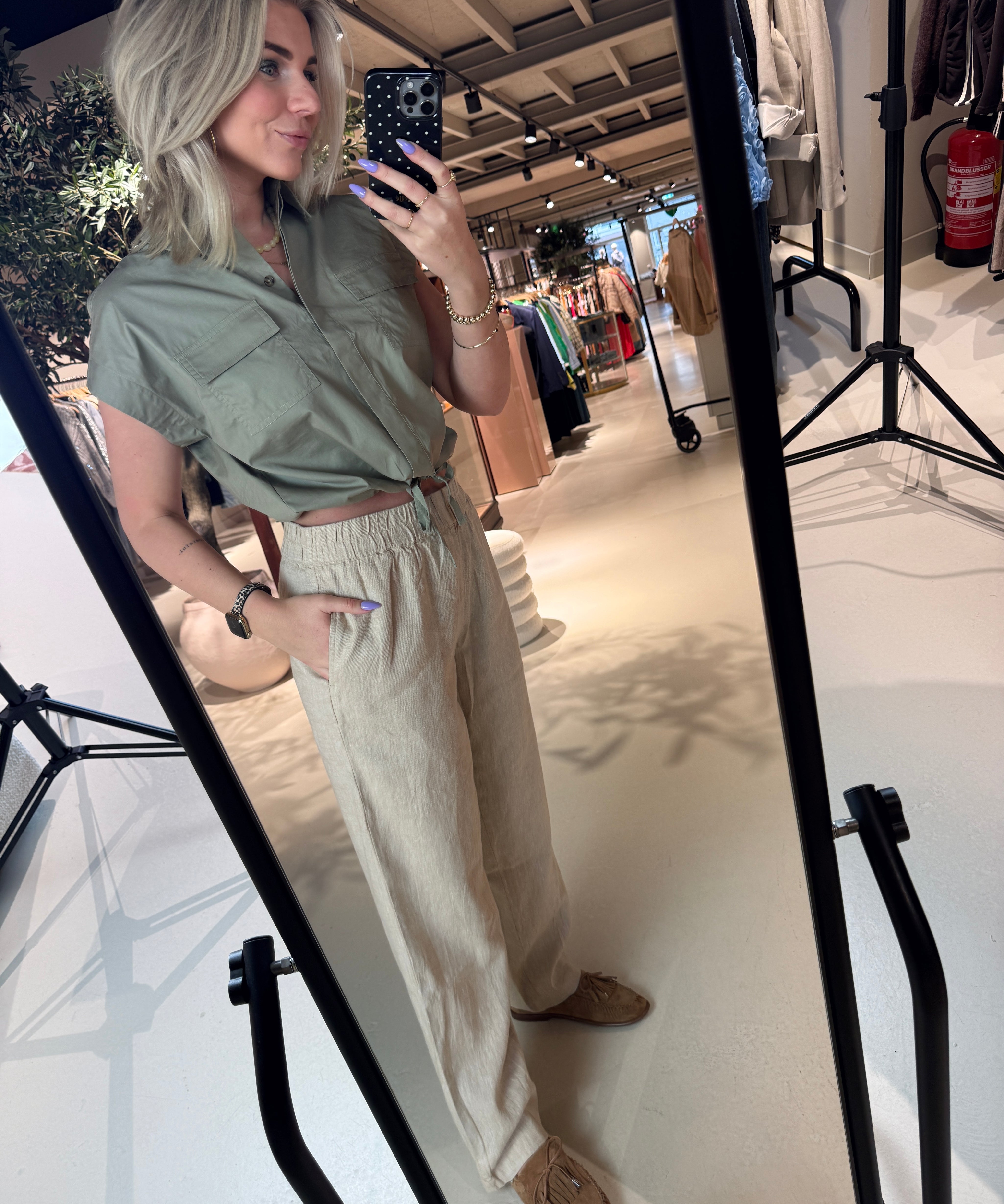 Skyler Pants met elastiek in boord van Circle of Trust