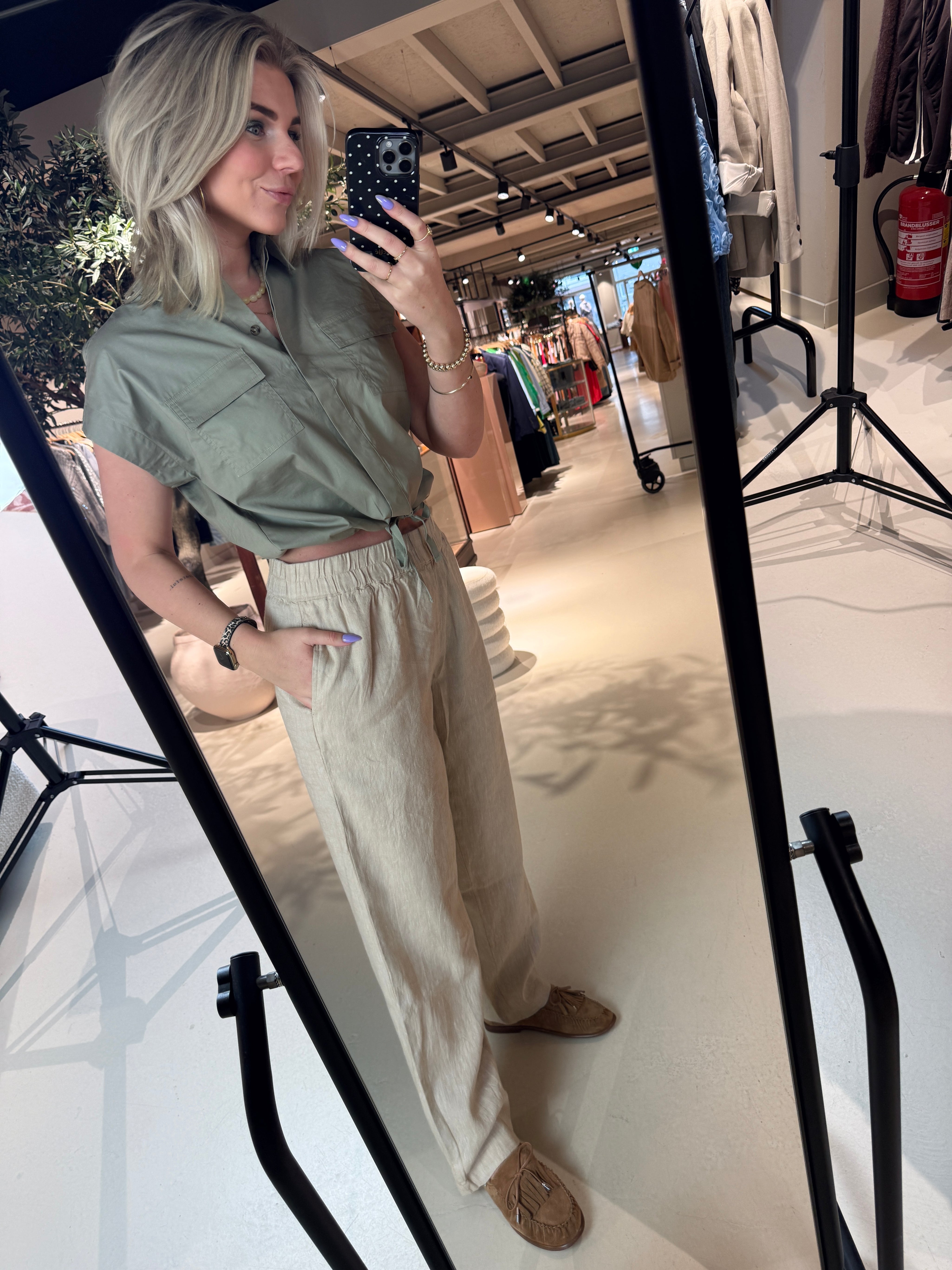 Skyler Pants met elastiek in boord van Circle of Trust