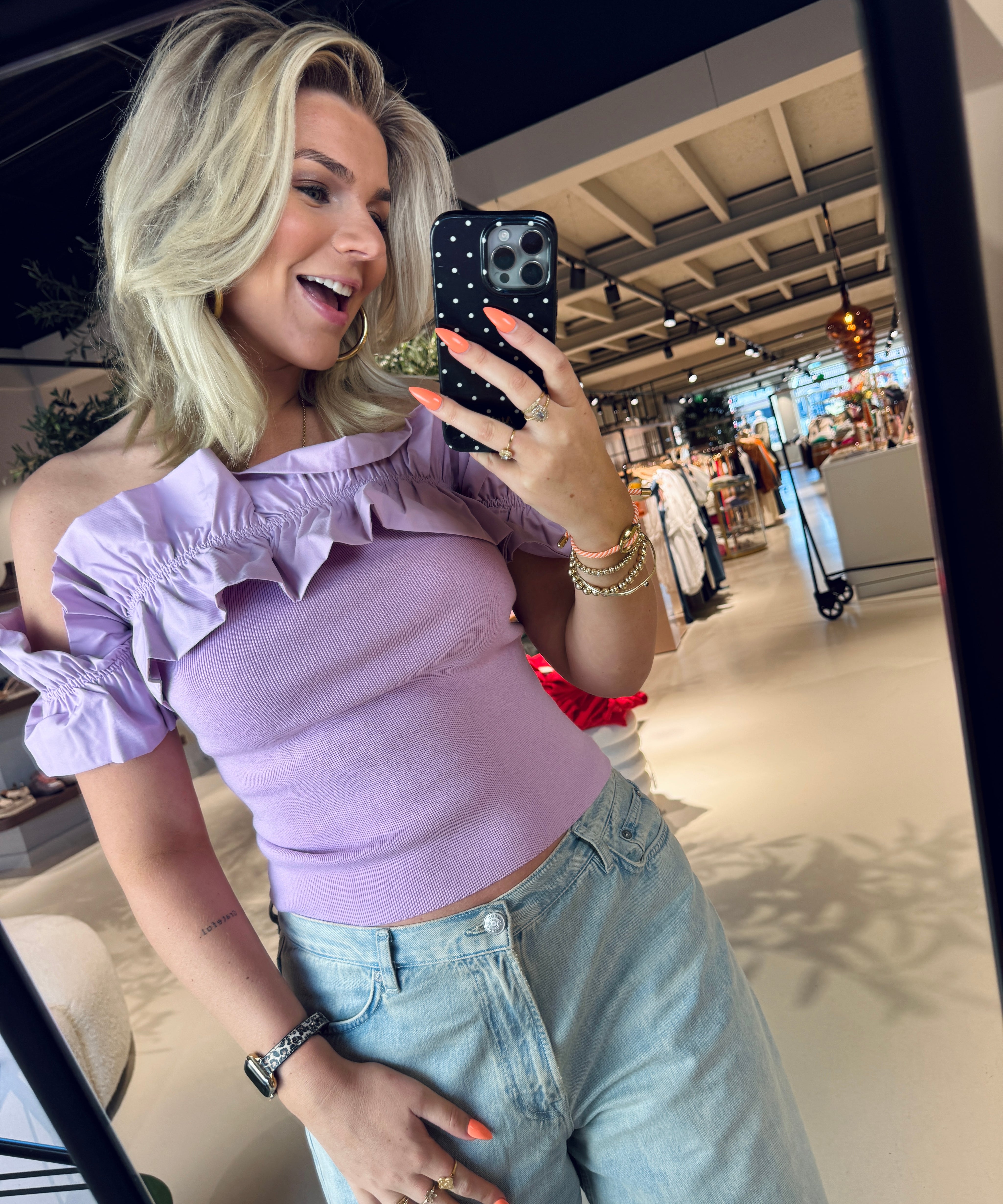 Jaqua Knitted Top in twee kleuren voor dames van Essentiel Antwerp