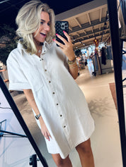 Lexia twill dress