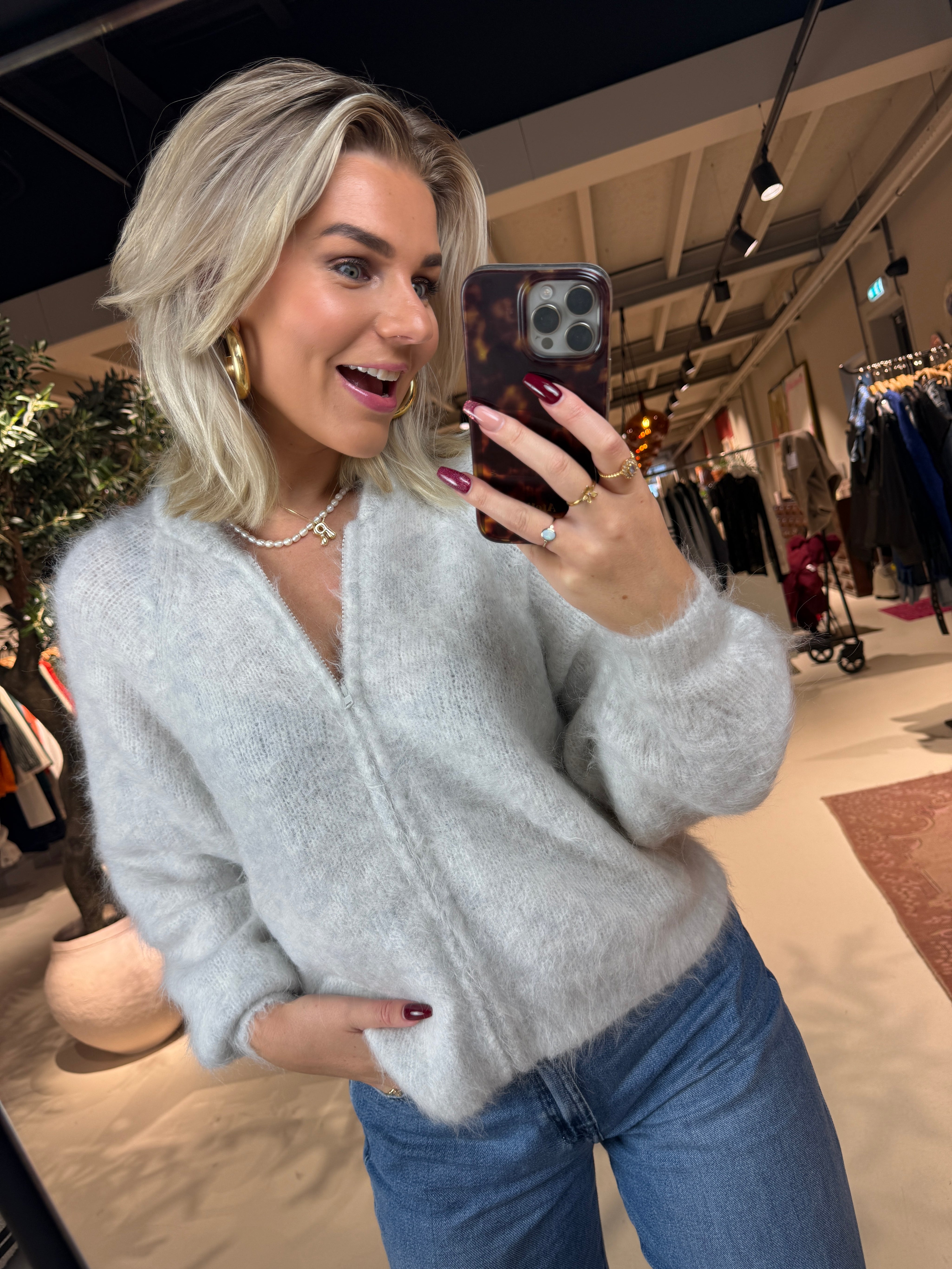 NIB19AH25 Gilet - Polar Melange