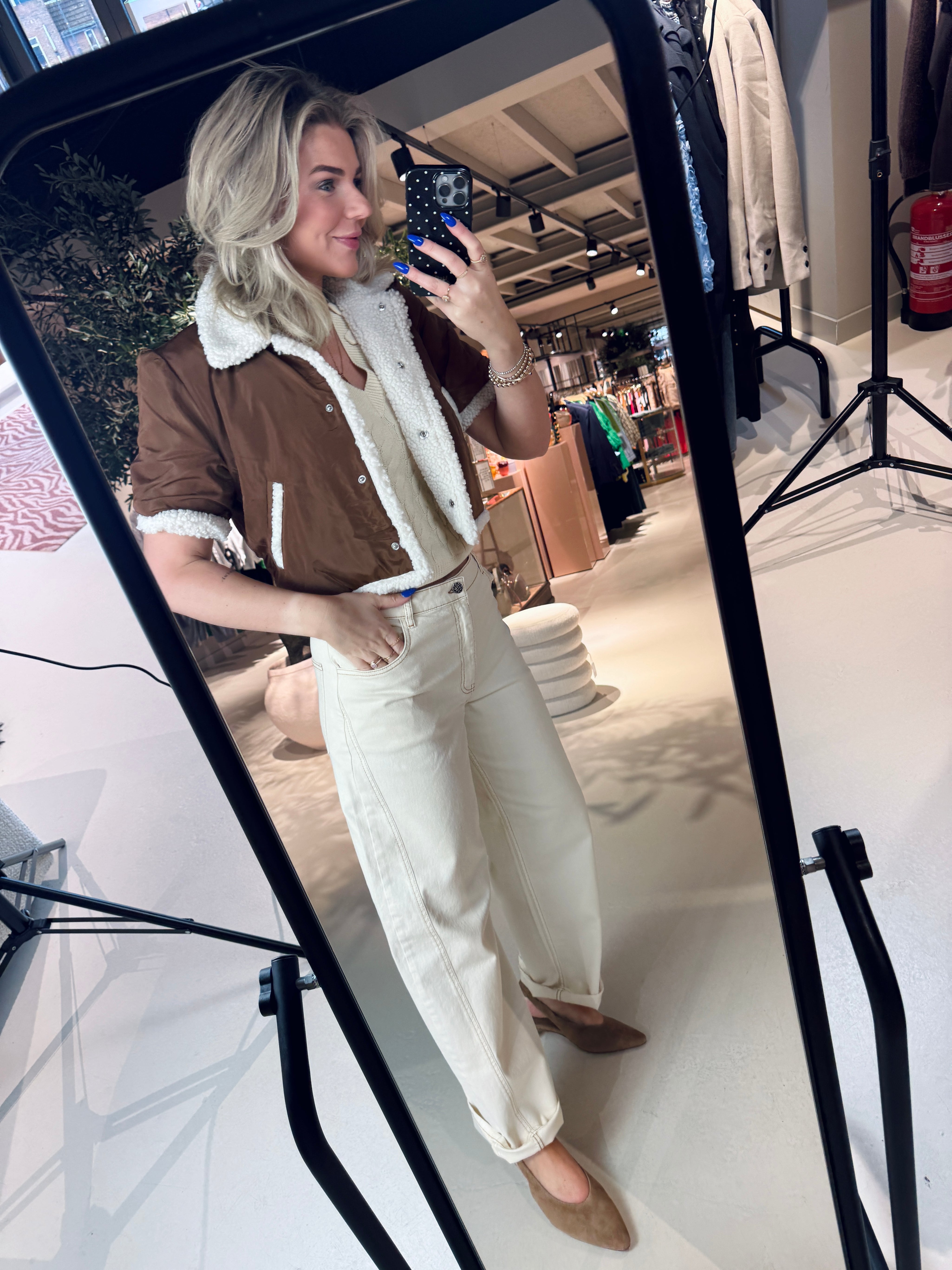 Jessi Blouse met korte mouwen van Baum Und Pferdgarten