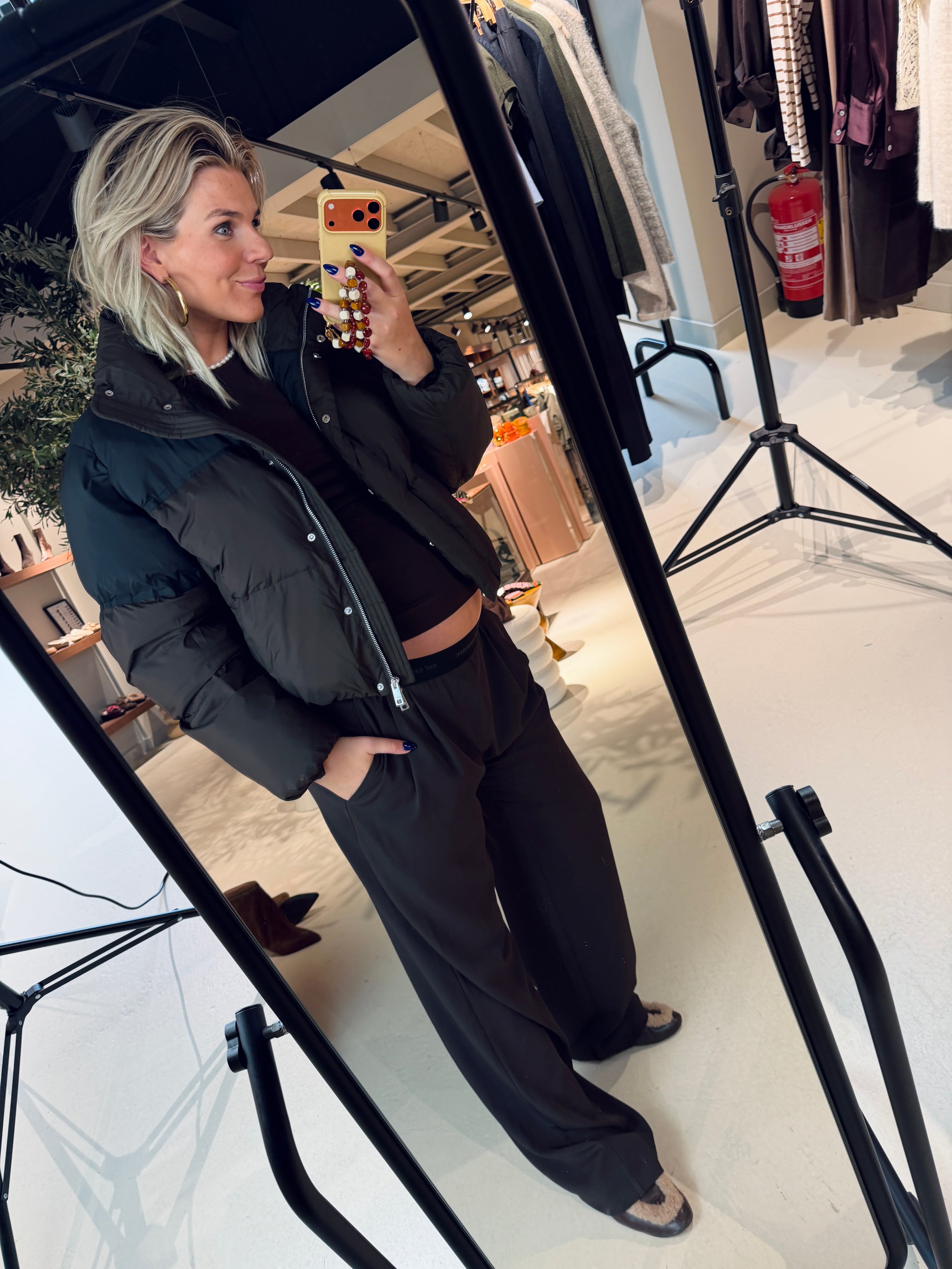 Safern Puffer Jacket van Samsoe&Samsoe | RIXT