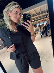 Mara linen blouse