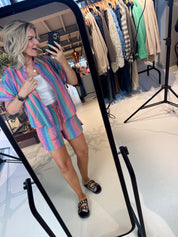 Isa rainbow shorts