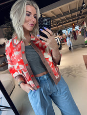 Joly Printed Knit Jacket