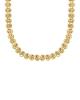 Goldkette mit runden Gliedern