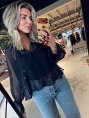 Amane Draped Boho Top